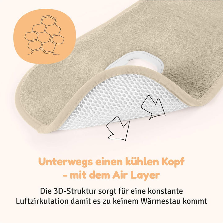 Aeromoov - Baby Sitzauflage Air Layer - Einlage Für Autositz oder Kinderwagen - Gruppe B - Antischwi