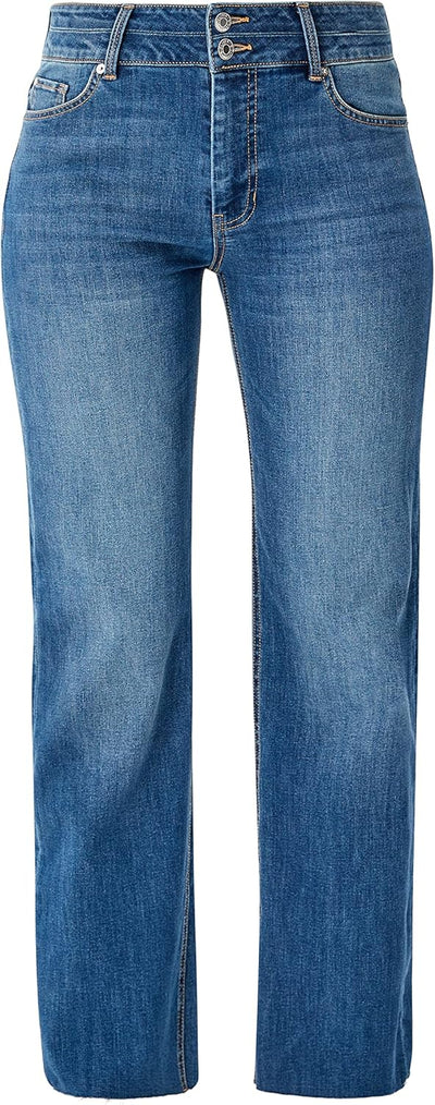 s.Oliver Damen Jeans, Karolin Comfort Fit 36W / 34L Blau 57z6, 36W / 34L Blau 57z6