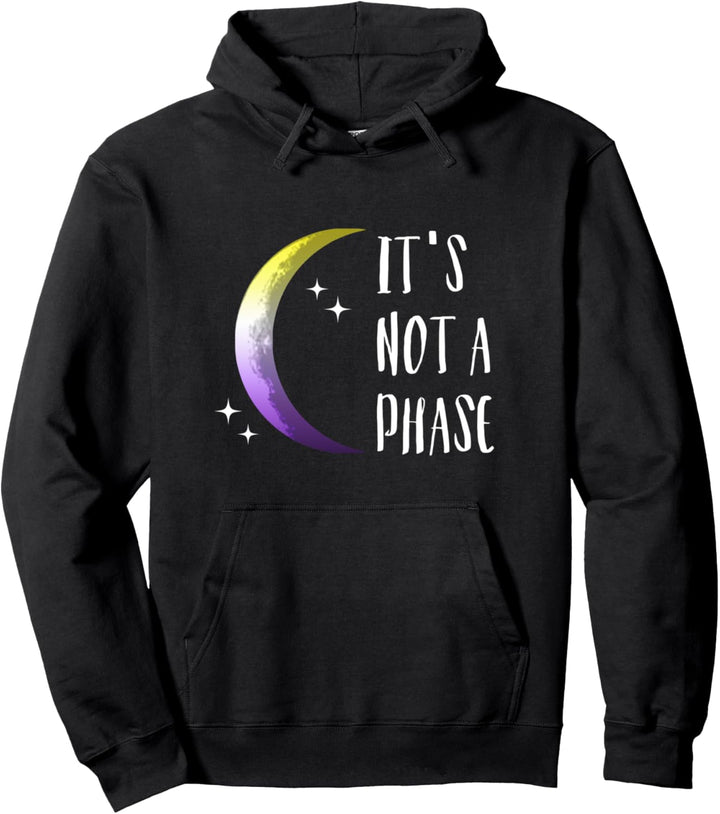It's not a phase LGBT Halbmond CSD Nicht binär Pullover Hoodie