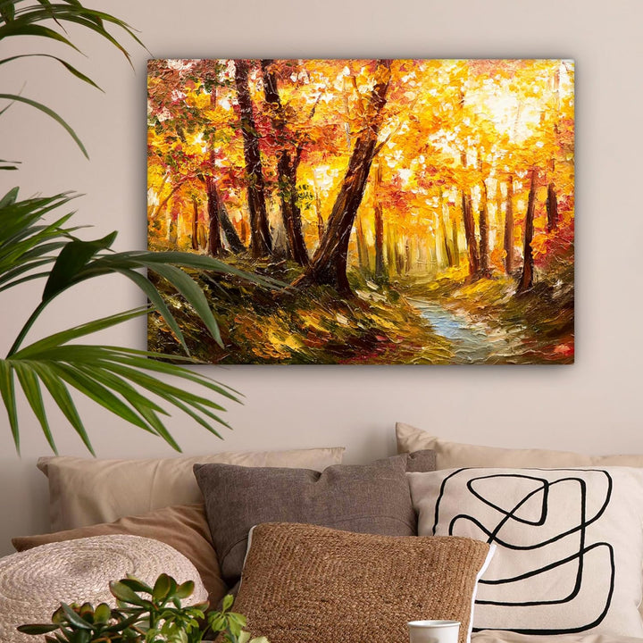MuchoWow© Leinwand 80x60 cm Deko Schlafzimmer Aesthetic Leinwandbilder Wohnzimmer Gemälde Foto Gesch