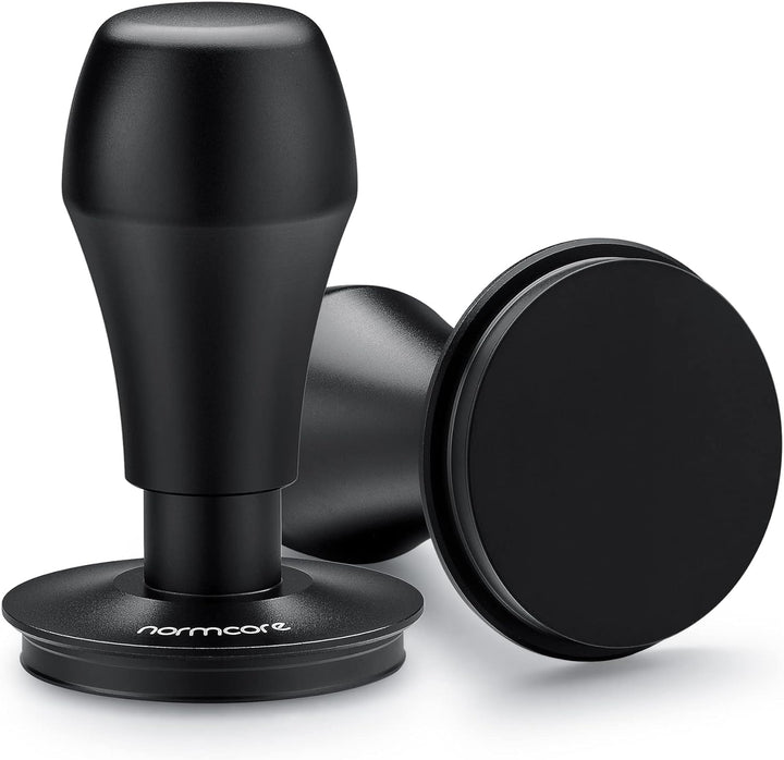Normcore Kaffee Tamper 58.5mm - Titan-PVD-Beschichtung - Barista Stempel mit 15lb / 25lb /30lbs Anpr