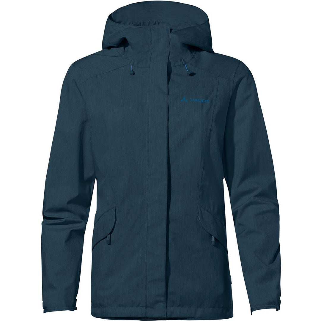 VAUDE Rosemoor - Regenjacke Damen 34 dark sea, 34 dark sea