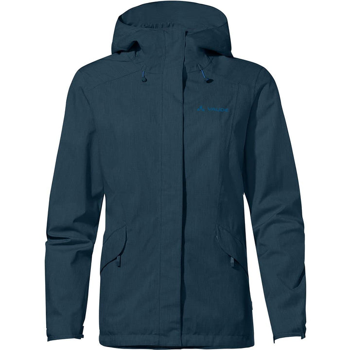 VAUDE Rosemoor - Regenjacke Damen 34 dark sea, 34 dark sea