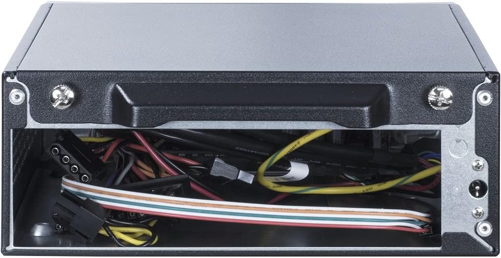 Inter-Tech ITX MW-01 II HTPC-Gehäuse, schwarz, ohne Netzteil
