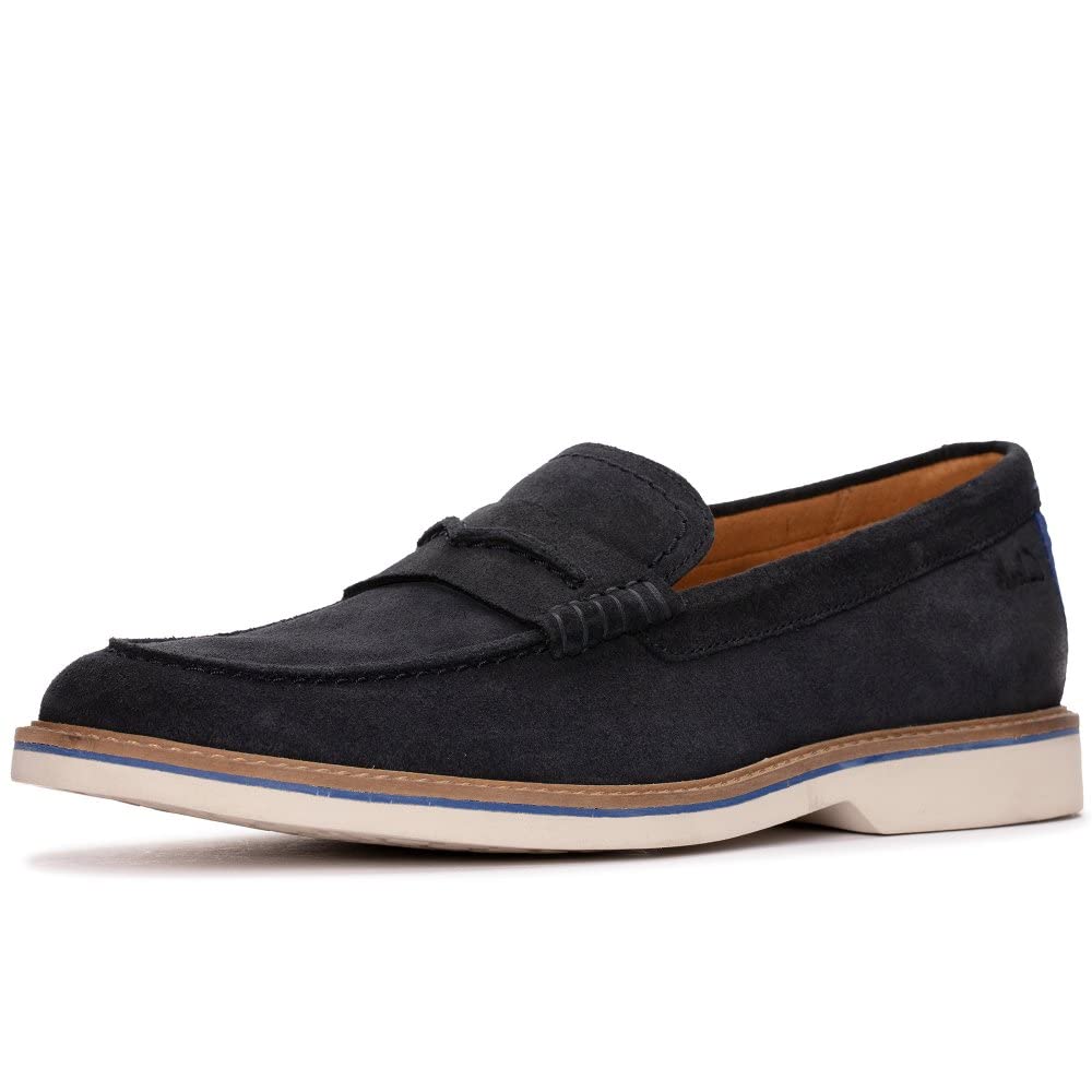 Clarks Herren Atticus Lt SlipSlipper 40 EU Dark Tan Nubuck, 40 EU Dark Tan Nubuck