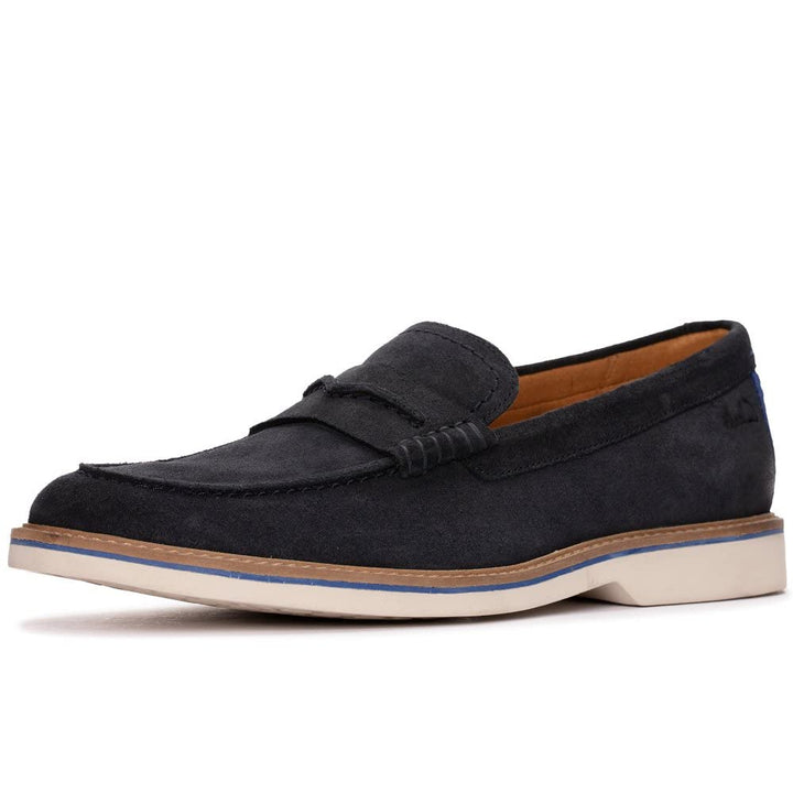 Clarks Herren Atticus Lt SlipSlipper 40 EU Dark Tan Nubuck, 40 EU Dark Tan Nubuck