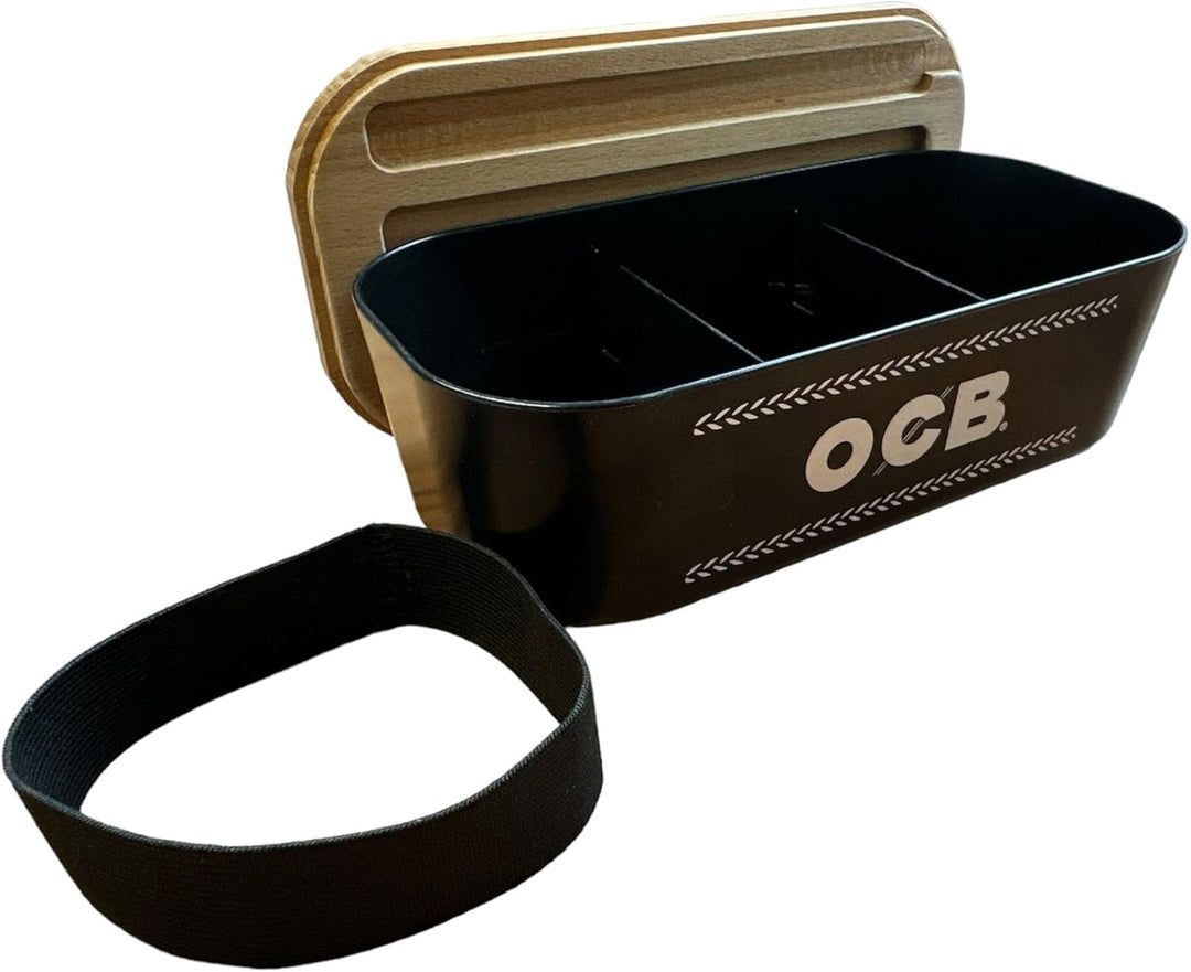 OCB 20720 Aufbewahrungsbox/Storage Box, Kunststoff/Bambus