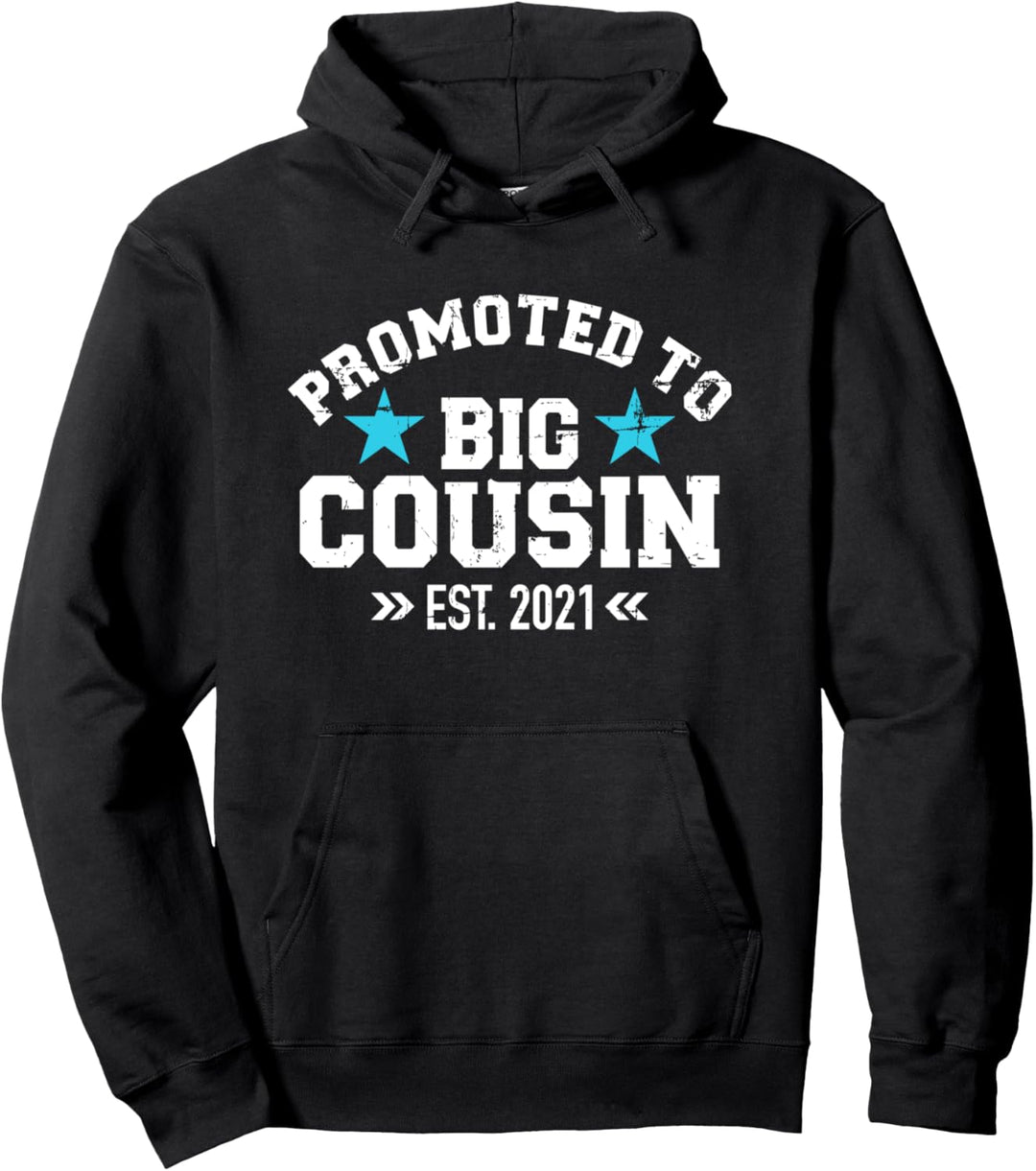 Befördert zum grossen Cousin 2021 Pullover Hoodie