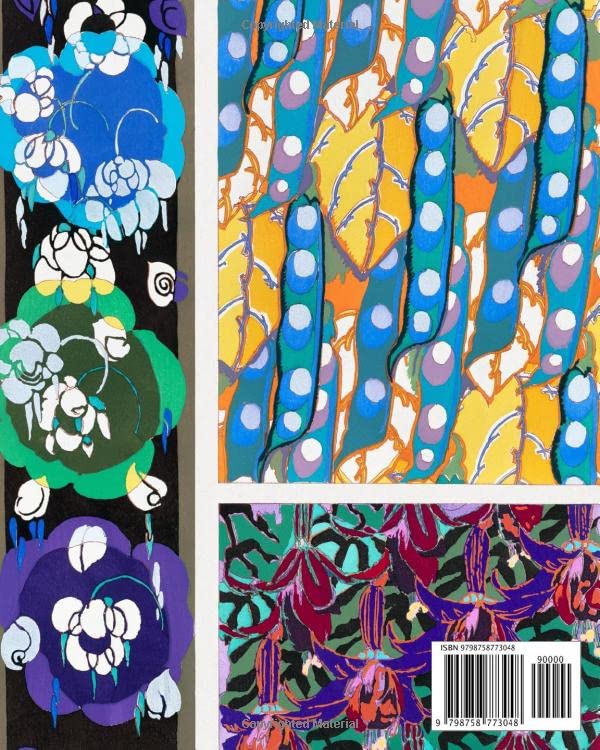 Edouard Benedictus Decorative Scrapbook Paper: 20 Sheets: One-Sided Paper for Collage, Decoupage, Mi