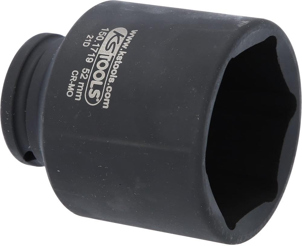 KS Tools 150.1719 1/2" Antriebswellen-Spezialstecknuss, 52mm