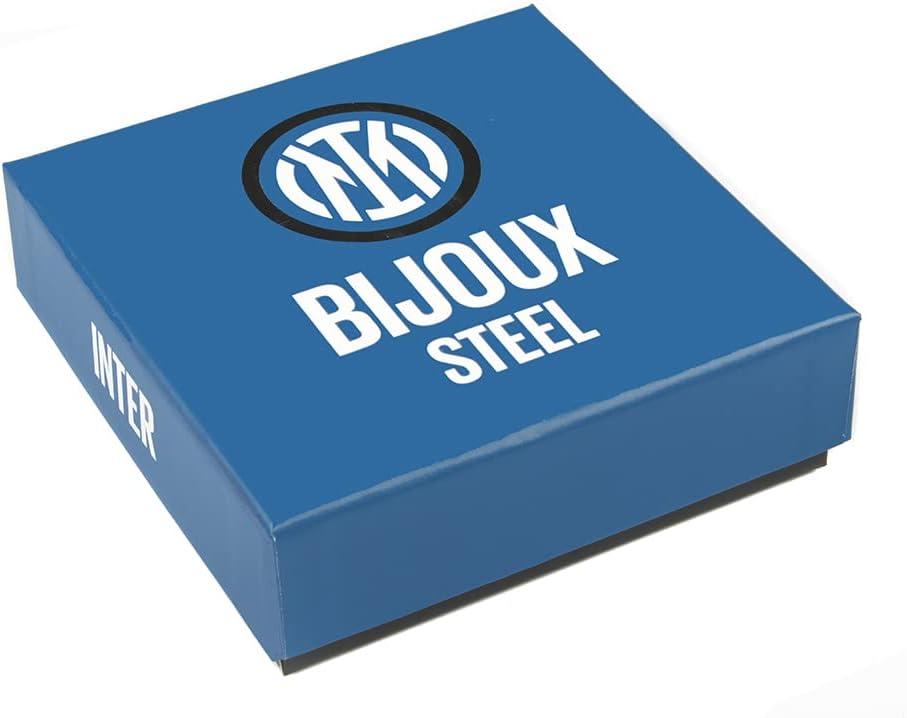 F.C. Internazionale Medaille Stahl, Herren, Taglia Unica, Edelstahl, Kein Edelstein.