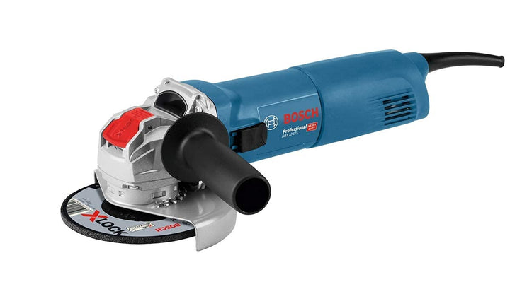Bosch Professional Winkelschleifer GWX 10-125 (1000 Watt, für X-LOCK Zubehör, ScheibenØ: 125 mm, im