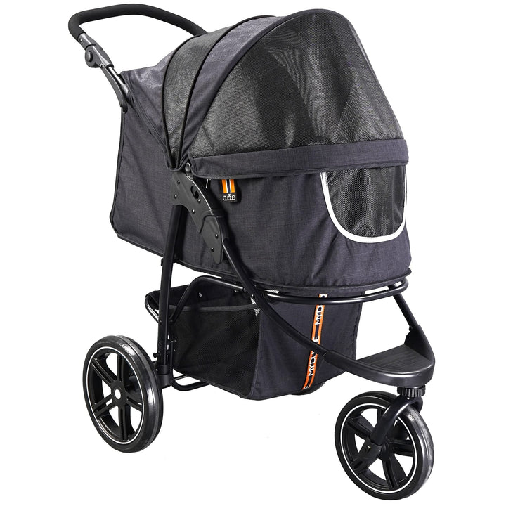 My Duque Cooper - Hundewagen & Haustier Buggy bis 32 kg mit Ablagekorb für Einkäufe, einfach faltbar