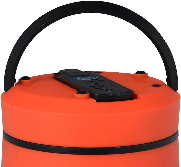 Semptec Urban Survival Technology Dynamo Campingleuchte: 2er-Set Dual-Teleskop-LED-Campinglampe mit