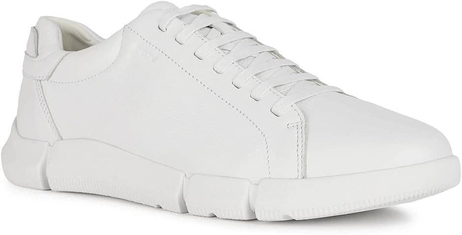 Geox Herren U Adacter ASneakers 42 EU Weiss, 42 EU Weiss
