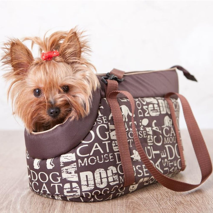 DOGGY Hobbydog TORNAP7 Tragetasche für Hunde und Katzen, 27 x 25 x 43 cm, Titeln