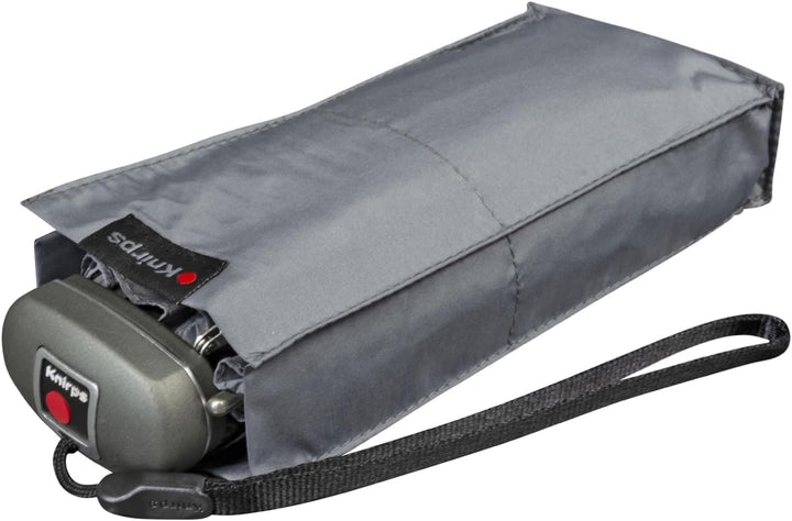 Knirps Mini Taschenschirm Travel Grey, Grey