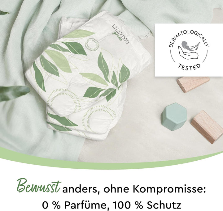 LILLYDOO green umweltschonende Windeln, Grösse 3 (6-10 kg), Monatsbox (165 Stück) ALT Grösse 3 (165)