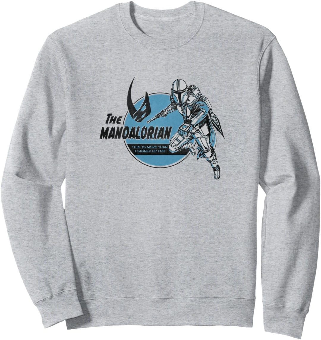 Star Wars: The Mandalorian Jetpack Comic Sweatshirt