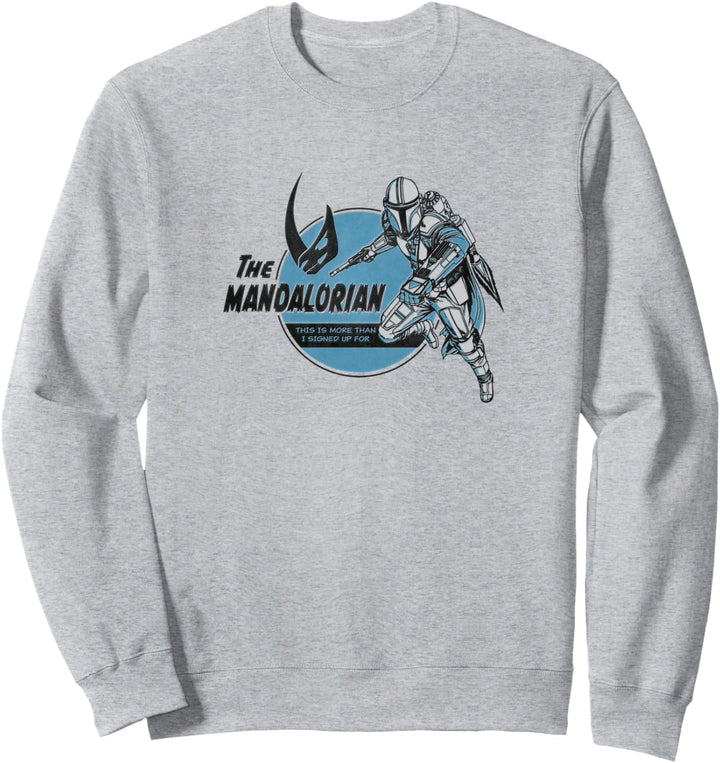 Star Wars: The Mandalorian Jetpack Comic Sweatshirt