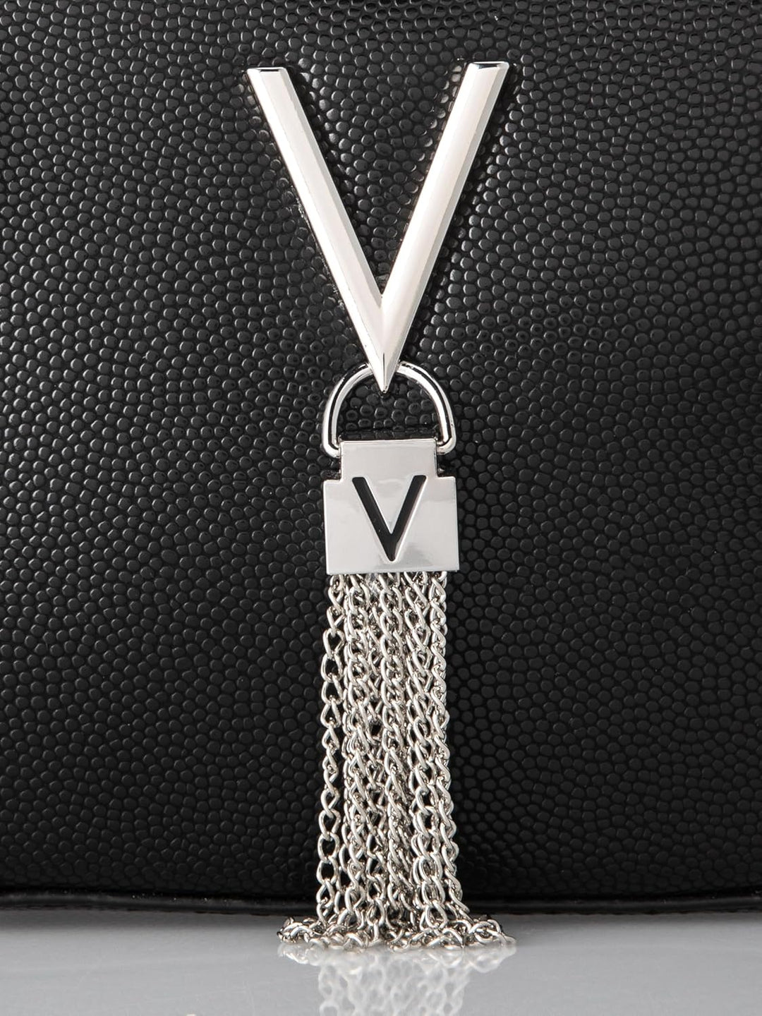 Valentino Bags Damen Divina Haversack Schwarz (Nero), Schwarz (Nero)