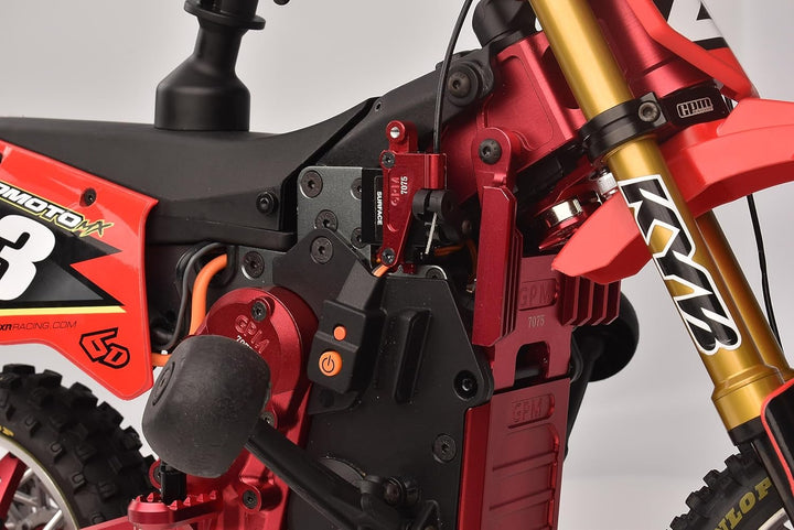 GPM Aluminium 7075 Electronic Mount Set for LOSI 1:4 Promoto MX Motorcycle Dirt Bike RTR FXR LOS0600