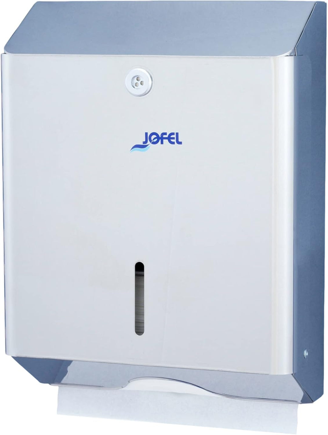 Jofel AH12200 Zig-Zag-Spender aus Edelstahl, glänzend, rostfrei