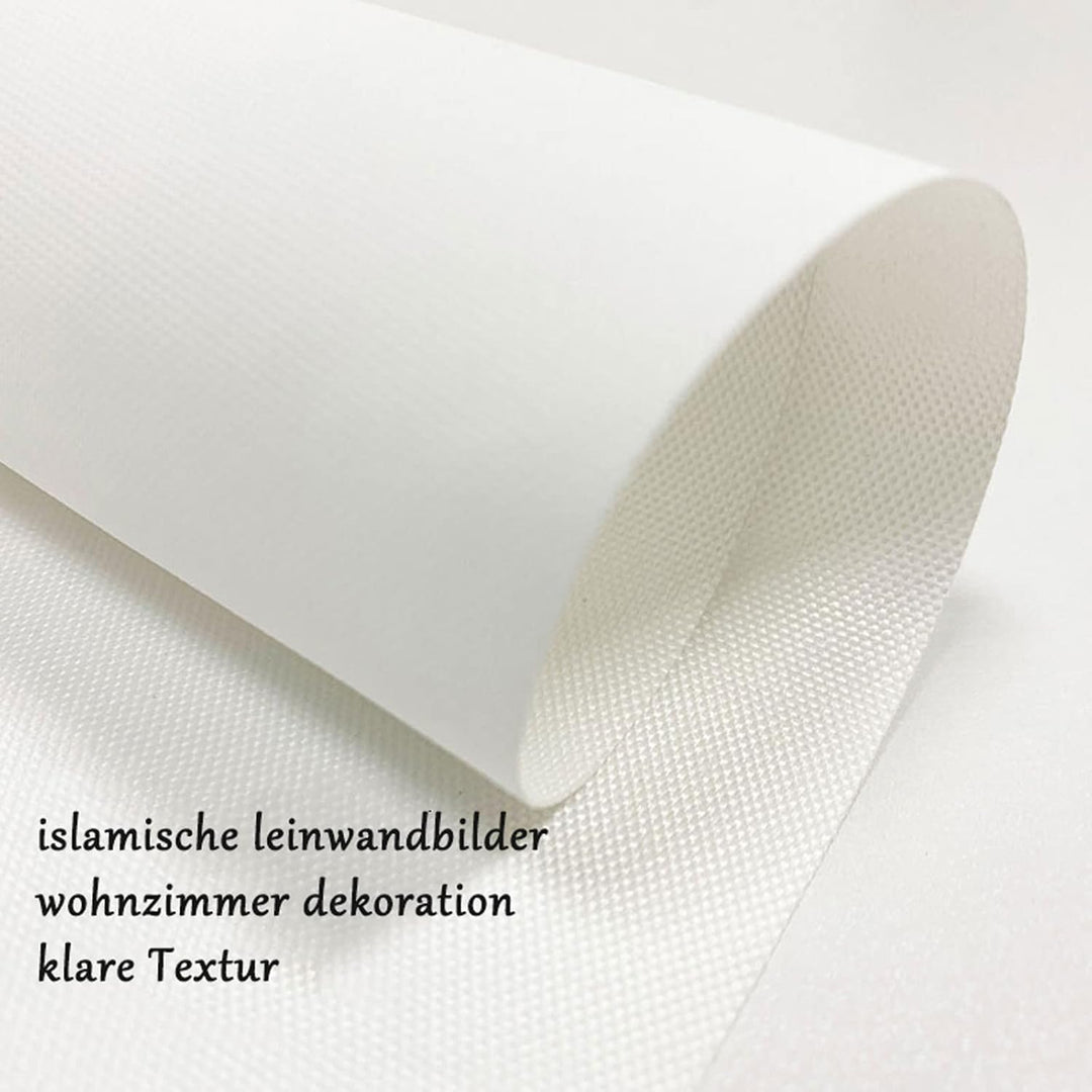 HMDKHI Islamische Poster set，Arabische Kalligraphie bilder Leinwand Drucke Islamische bilder Modern