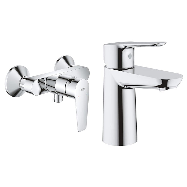 GROHE StartEdge - Einhand- Brausearmatur & BauEdge | Badarmatur- Einhand-Waschtischbatterie, S-Size