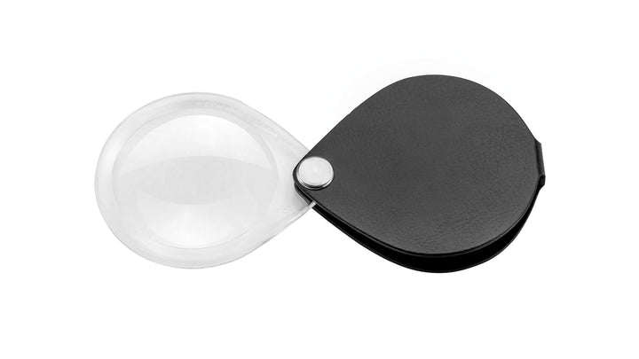 Eschenbach Optik Lupe Einschlaglupe classic, Vergrösserung 3,5 x, Durchmesser 50 mm, rund, schwarz S