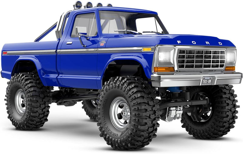 TRAXXAS TRX-4M Ford F150 blau 4x4 Lifted 1/18 Crawler RTR Brushed, mit Akku und USB Ladegerät