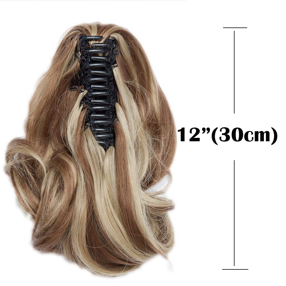 SEGO Ponytail Extension Pferdeschwanz Haarteil Haarverlängerung Zopf Hair Piece Haar Voluminös Wavy