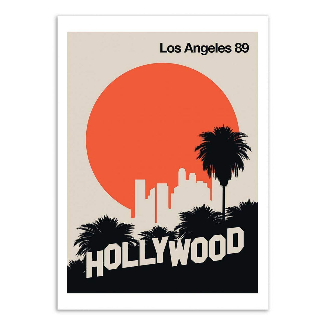 Wall Editions Art-Poster - Los Angeles 89 - BO Lundberg