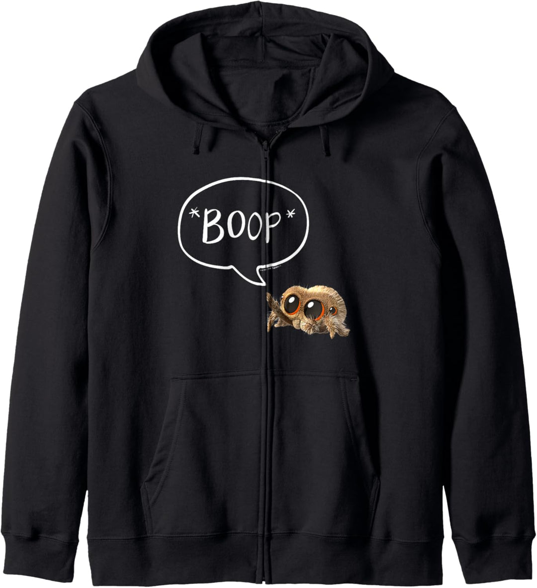 Lucas die Spinne "Boop" Kapuzenjacke