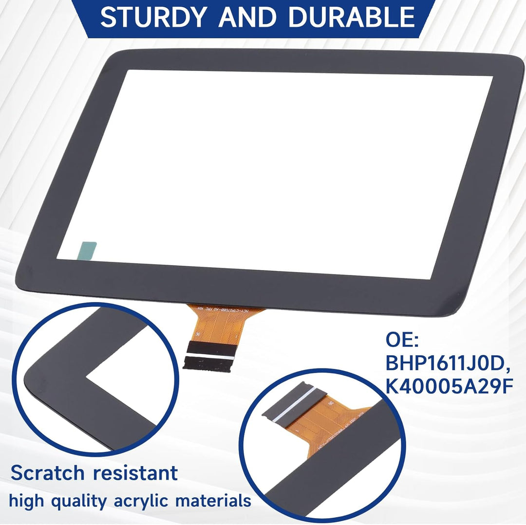 7 Zoll Touchscreen für Mazda 3 2014‑2016, Touchscreen Digitizer, Touchscreen Display Glas Acryl Tran