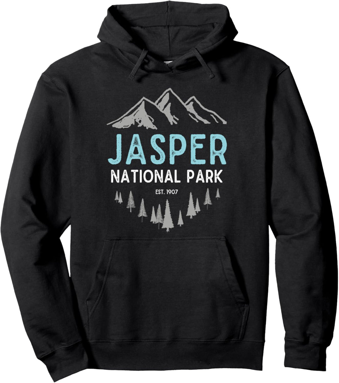 Jasper-Nationalpark Est 1907 Canadian Rockies Alberta Pullover Hoodie