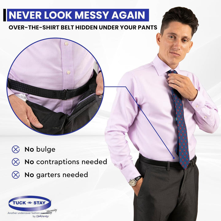 BELTAWAY Keep Shirts mit extra griffigem Gürtel