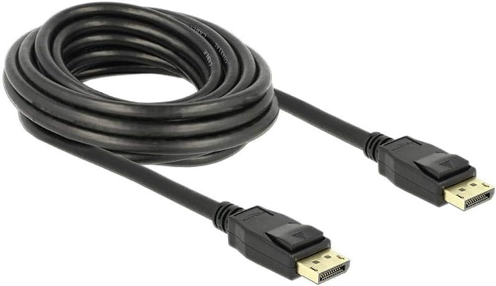 DeLock Kabel DisplayPort 1.2 Stecker > DisplayPort Stecker 5 m schwarz 4K