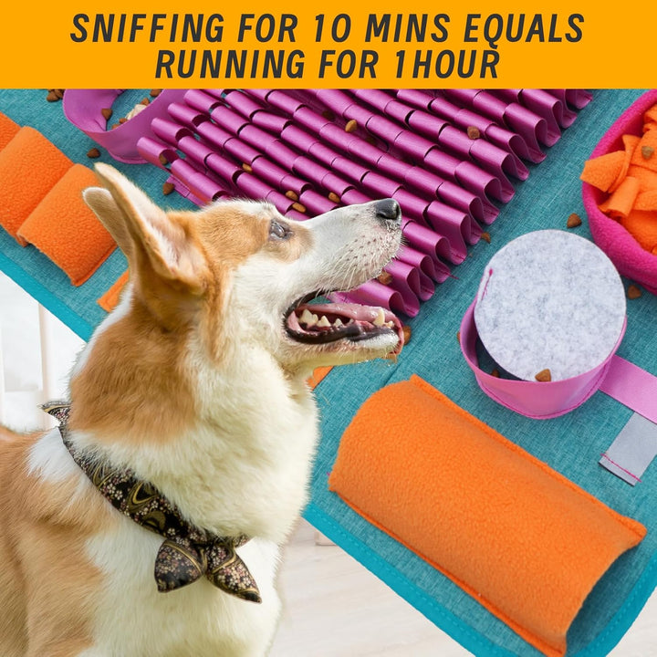 Futtermatte Trainingsmatte Hund SchnüFfelteppich Waschbar Trainingsmatte SchnüFfelteppich FüR Hunde