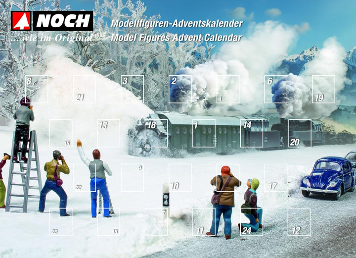 15998 H0 Figuren-Adventskalender