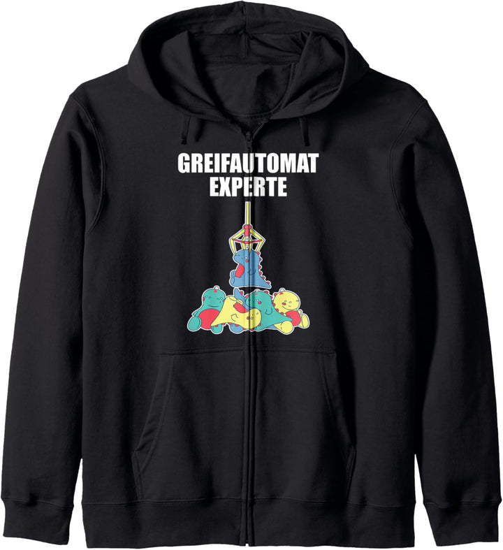 Greifautomat Kraller Spielzeugautomat Greifer Kirmes Spruch Kapuzenjacke