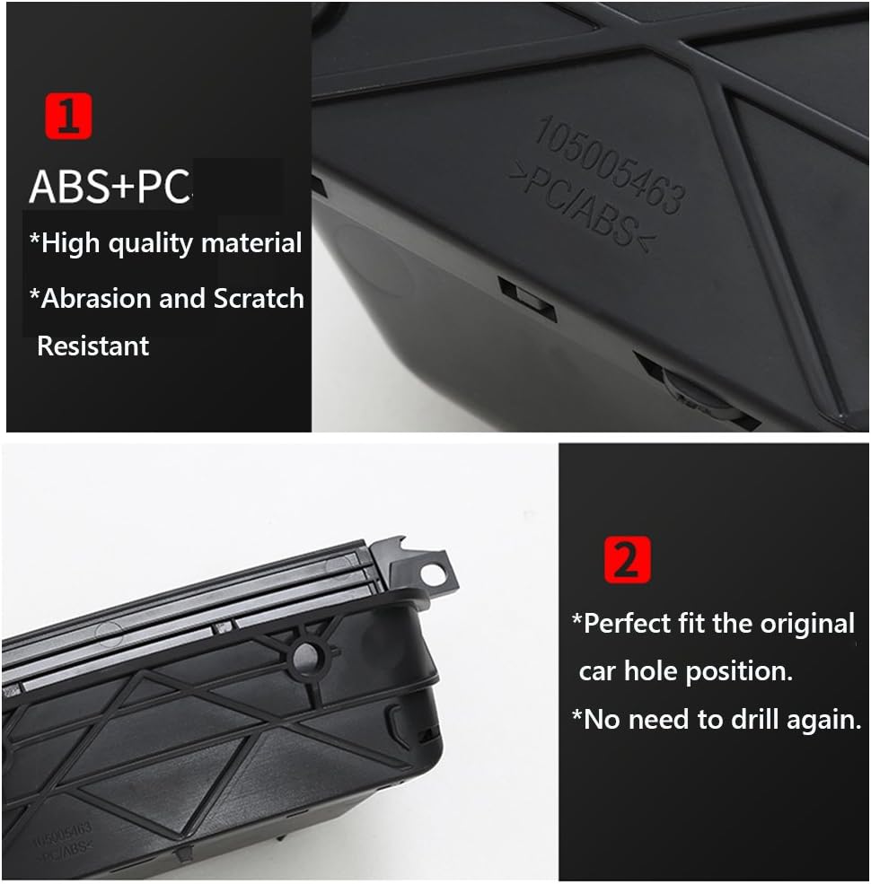 Jaronx X3/X4 Door Armrest Storage Box X3/X4 Storage Box Black, X3/X4 Storage Box Black