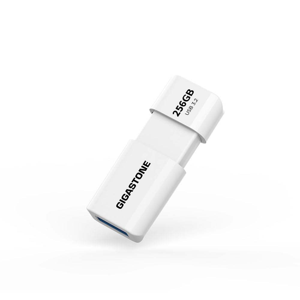 GIGASTONE 256GB Flash-Laufwerk, Z60 USB 3.2 Gen 1, 120MB/s UltraSchnell, Capless, Daten­speicherung,