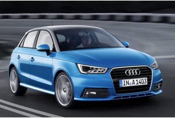 MTC Fussmatten Audi A1 ab 2010- passgenau rutschfest PVC Absatzschoner Fix-Verankerung