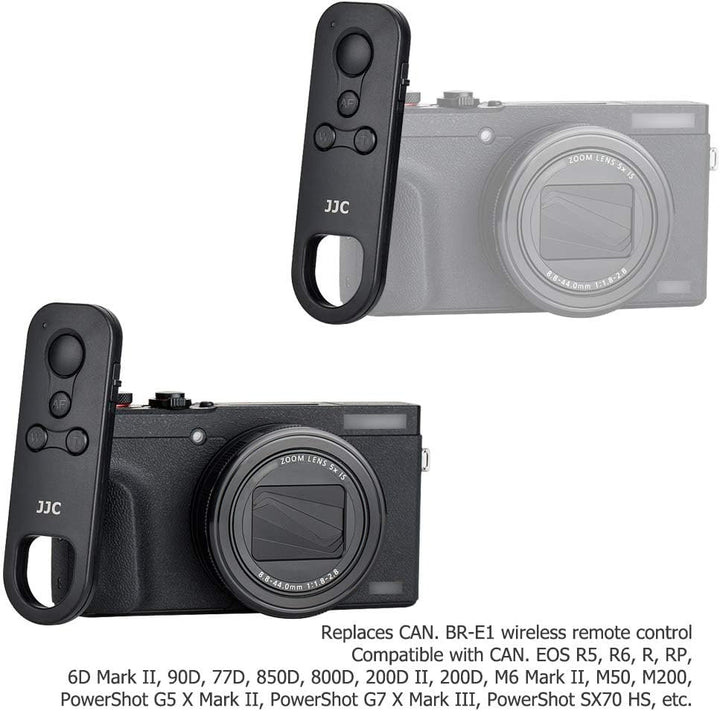 JJC BR-E1 Bluetooth Fernauslöser Fernbedienung für Canon EOS R10 R7 R6 R5 R3 R RP 90D 77D 850D 800D