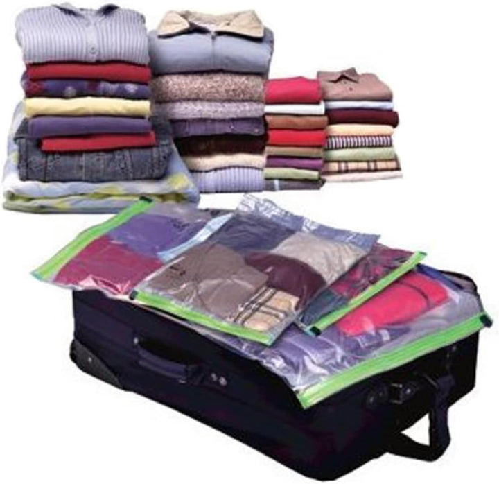 4 Paket Vakuumbeutel Aufbewahrungsbeutel Reise 2XL(120 x 80 cm)+2L(100 x 700 cm) Aufbewahrungsbeutel
