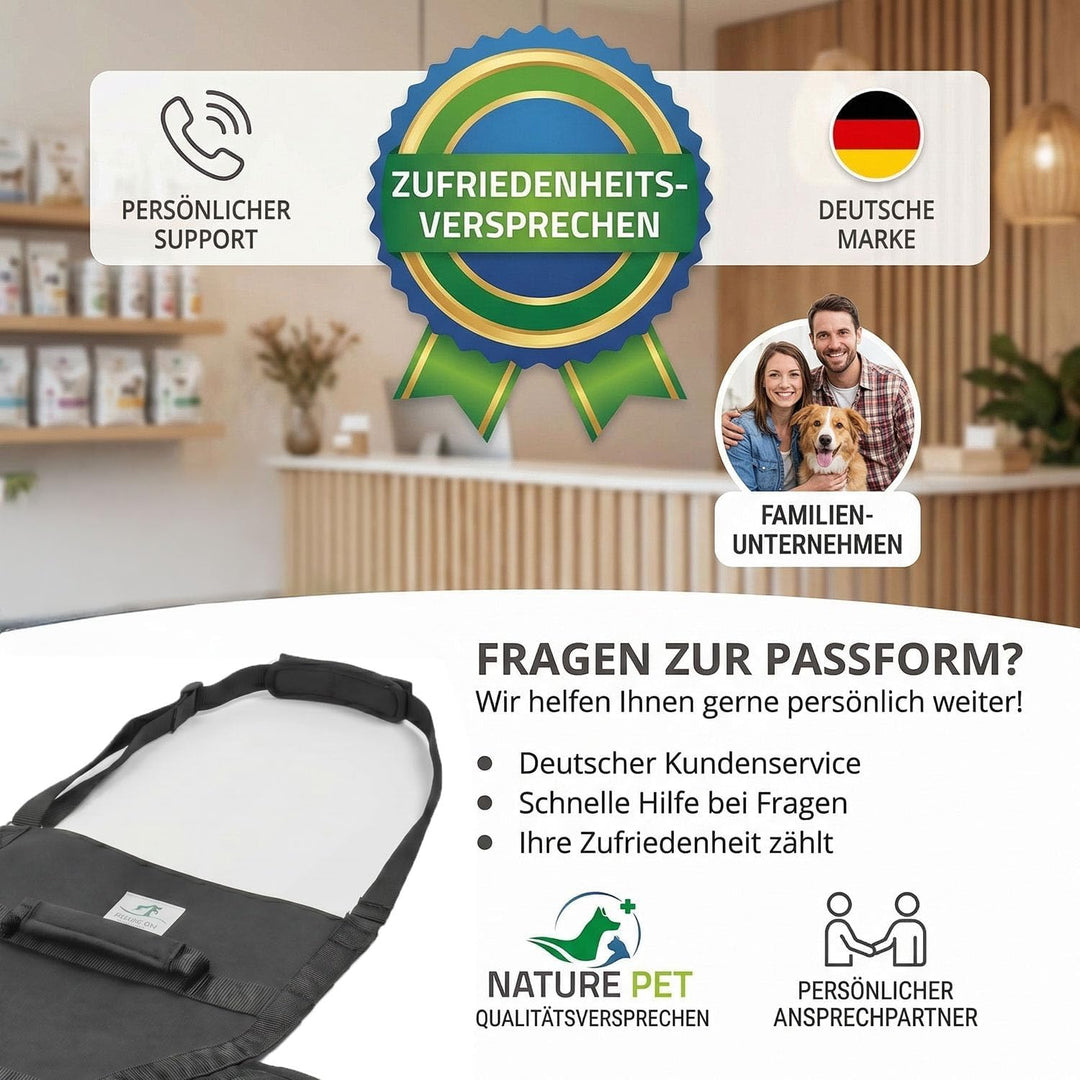 Pfaff Nature Pet® Hundetragehilfe Basic – Gehhilfe für Hunde aus Neopren, Mobilitätshilfe mit Schult
