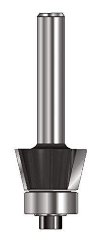 ENT 13746 Fasefräser HW, Schaft (S) 8 mm, Durchmesser (D) 36 mm, NL 11,6 mm, E 45°, SL 32 mm, mit Ku