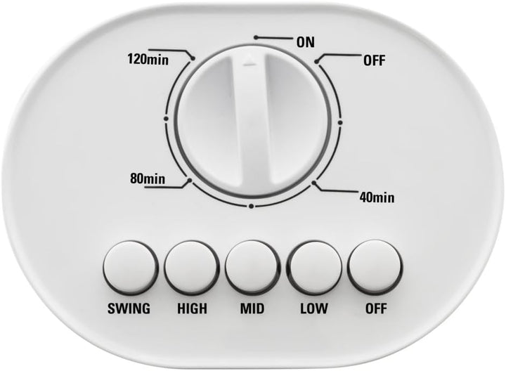 TROTEC Turmventilator TVE 30 T – 45 Watt, Oszillation 60°, 3 Stufen, sehr leise, mit Fernbedienung,