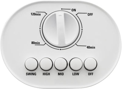 TROTEC Turmventilator TVE 30 T – 45 Watt, Oszillation 60°, 3 Stufen, sehr leise, mit Fernbedienung,